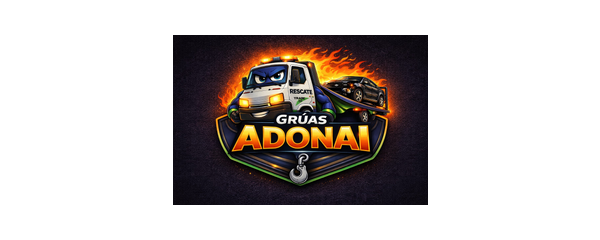 Logo de Grúas Adonai